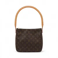 ヴィトン モノグラム ルーピングMM M51146 ブラウン