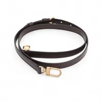 ヴィトン J00276 JJ3215 ショルダーストラップ GP×革 ブラウン