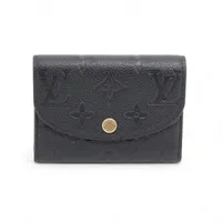 ヴィトン モノグラムアンプラント ポルトモネロザリ M81455 ノワール コインケース RFID反応あり