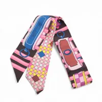 エルメス ツイリー Colliers de chiens コリエドシアン スカーフ シルク ピンク