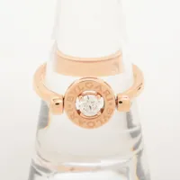 ブルガリ ブルガリブルガリ フリップ 1P ダイヤ リング 750(PG) 6.0g 56