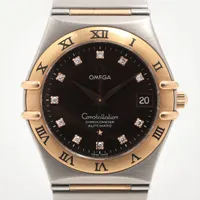 オメガ コンステレーション SS QZ ピンク文字盤 6563/875 A2505474