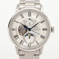 オリエントスター メカニカル ムーンフェイズ RK-AM0005S SS SS AT シルバー文字盤 あまりごま3