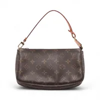 ヴィトン モノグラム ポシェットアクセソワール M51980 ブラウン