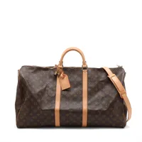 ヴィトン モノグラム キーポルバンドリエール60 M41412 ブラウン