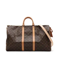 ヴィトン モノグラム キーポルバンドリエール55 M41414 ブラウン