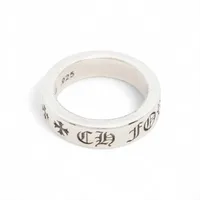 クロムハーツ スペーサ― フォーエバー 6mm リング 925 11.4g 19.5号