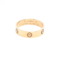 カルティエ ラブ リング 750(PG) 7.1g 65