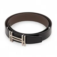 エルメス H オ カレ T:2015 ベルト 90 GP×革 ブラック