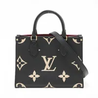 ヴィトン バイカラーモノグラムアンプラント オンザゴーPM M45659 ブラック RFID反応あり