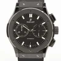 ウブロ クラシックフュージョン ブラックマジック 521.CM.1171.RX CE×TI SS×ラバー AT ブラック文字盤