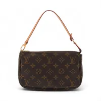 ヴィトン モノグラム ポシェットアクセソワール M51980 ブラウン