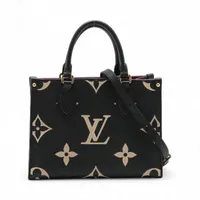 ヴィトン バイカラーモノグラムアンプラント オンザゴーPM M45659 ブラック RFID反応あり