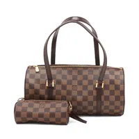 ヴィトン ダミエ パピヨン30 N51303 ブラウン