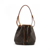 ヴィトン モノグラム プチノエ M42226 ブラウン