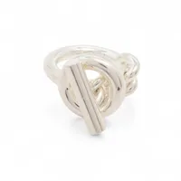 エルメス クロワゼット 2025 リング 52 925 17.3g シルバー