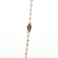 Chrome Hearts 1 ball Tiny CH Cross Necklace 925 11.8g Comes with