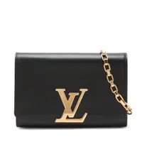 ヴィトン LVロゴ ポシェットルイーズGM M51631 ブラック