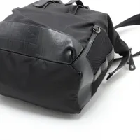 Fendi ZUCCa nylon x leather Backpack Black 7VZ038 AP150542｜Pre
