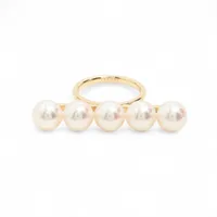 タサキ バランス シグネチャー パール リング 750(YG) 9.0g 約8.5mm R-4398