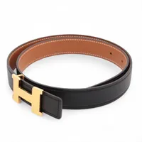 エルメス ミニコンスタンス Hベルト W:2024年 ベルト 70 ヴォースイフト×ヴォーエプソン ブラック×ゴールド