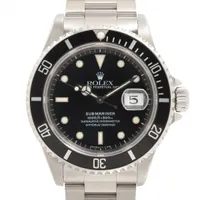 ロレックス サブマリーナーデイト 16610 SS SS AT ブラック文字盤 あまりごま1
