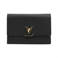 ヴィトン トリヨン ポルトフォイユカプシーヌコンパクト M62157 ブラック コンパクトウォレット