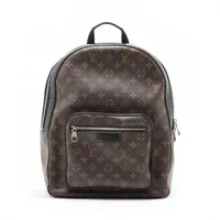 ヴィトン モノグラムマカサー ジョッシュ M41530 ブラウンxブラック