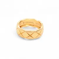 シャネル ココクラッシュ リング 750(YG) 5.8g 50