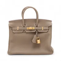 エルメス バーキン25 ルトゥルネ トゴ エトゥープ ゴールド金具 W:2024年