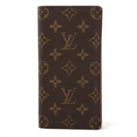 ヴィトン モノグラム ポルトカルトクレディ M60825 ブラウン ロングウォレット