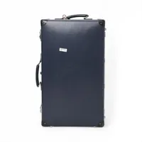 グローブトロッター ヴァルカンファイバーxレザー キャリーケース ネイビー