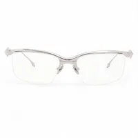 ジェントルモンスター KRO メガネ 55□19-143 チタン シルバー