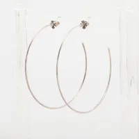 クロムハーツ CHプラス フープピアス 925×14K 9.8g