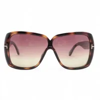 トムフォード サングラス 61□5-135 プラスチック ブラウン TF1037