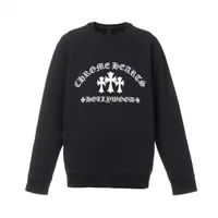 クロムハーツ スウェット コットン サイズXL ブラック セメタリークロス刺繍 SAILIN ON PLVR