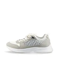 ディオール B25 スエード スニーカー 42 1/2 メンズ グレー DC0425 オブリーク