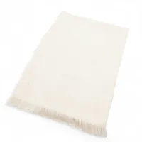 エルメス ニューリブリス ストール カシミヤ×シルク アイボリー