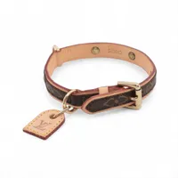 ヴィトン M58072 コリエバクスターPM SL0062 ペット用品 PVC ブラウン モノグラム