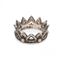 ロイヤルオーダー クラウン リング 925 8.7g