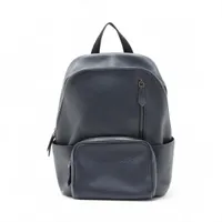 ブルガリ ブルガリマン レザー バックパック/リュック ネイビー