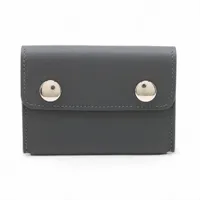 エルメス エルメスナップ スイフト カードケース グラファイト シルバー金具 W:2024年