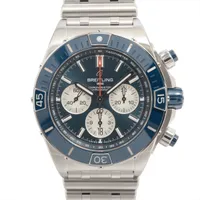 ブライトリング スーパークロノマット B01 44 AB0136161C1A1 SS SS AT ブルー文字盤