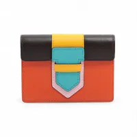 デルボー レザー カードケース マルチカラー