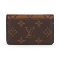 ヴィトン モノグラムリバース ポルトカルトサーンプル M69161 ブラウン カードケース RFID反応あり