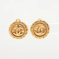 シャネル ココマーク 2398 イヤリング(両耳用) GP ゴールド