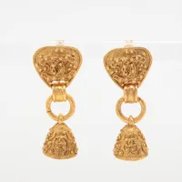 シャネル ココマーク 94A イヤリング(両耳用) GP ゴールド ベルモチーフ