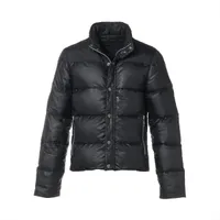 クロムハーツ ダウンジャケット ポリエステル サイズM ブラック×シルバー STIFF スティッフ