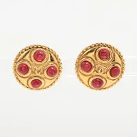 シャネル ココマーク グリポア 23 イヤリング(両耳用) GP ゴールド