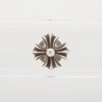 クロムハーツ CHプラス スタッド ピアス(片耳用) 925×14K 0.7g No2